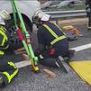 Muere en la M-40, en Pozuelo, una joven de 28 años atropellada al bajarse de su coche tras un accidente