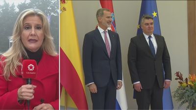 Los reyes visitan Croacia