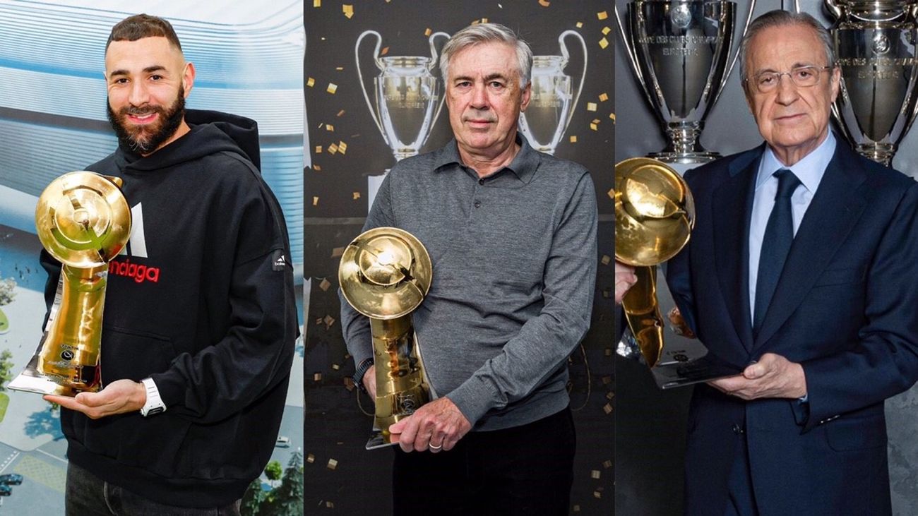 El Real Madrid acapara los Global Soccer Awards con seis premios