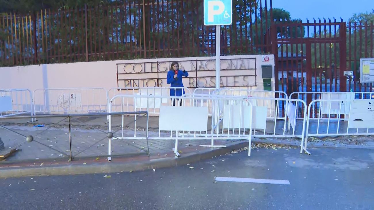 Lío en las obras de los accesos al colegio Pintor Rosales