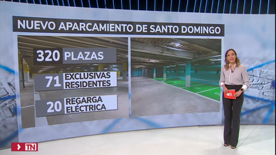 Reabre el parking de Santo Domingo tras 17 años cerrado