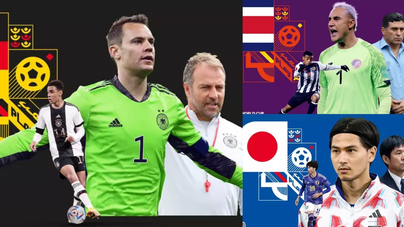 Alemania, Japón y Costa Rica, así son los rivales de España en el Mundial 2022