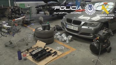 Aumentan en Madrid los robos de coches por encargo para obtener repuestos