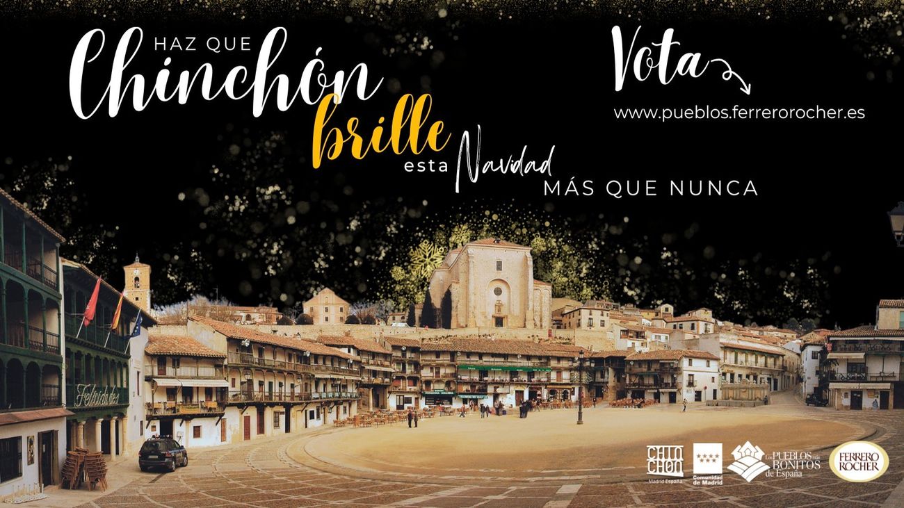 Chinchón se postula para ser el pueblo mejor iluminado por una marca de bombones