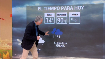 Lunes de intenso viento y paraguas en Madrid