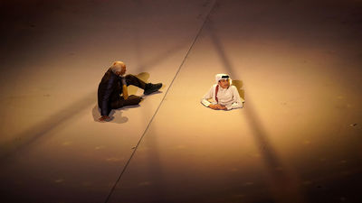 Morgan Freeman, Infantino, Maluma... los primeros grandes señalados del Mundial de Catar