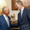 Felipe VI se reúne en privado con Carlos III en Londres