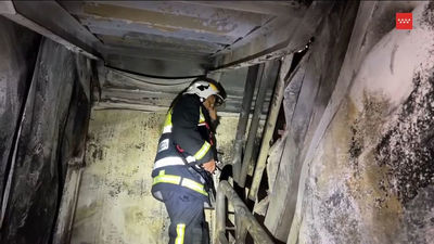 Controlado un incendio en una nave del Matadero Madrid Norte, en San Agustín de Guadalix