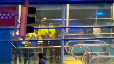 Cuatro detenidos por acuchillar a un joven de 19 años en la estación de Metro de Las Tablas