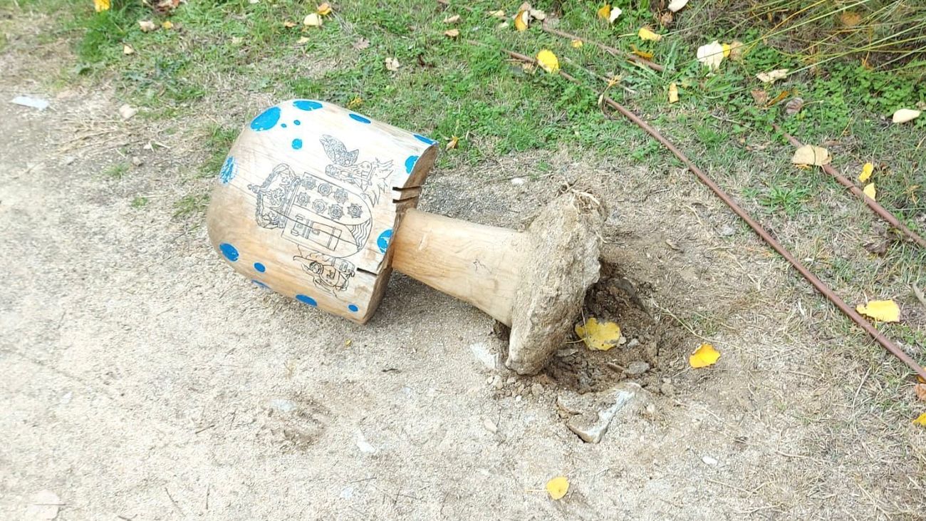 Arroyomolinos denuncia actos vandálicos y destrozos en su Senda Mágica