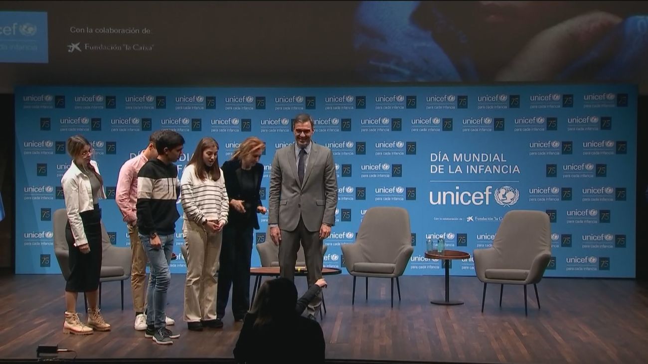 Sánchez, en el Día de la Infancia