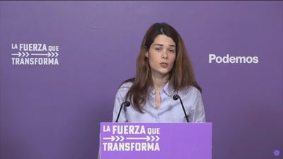 Podemos no prevé reformar ley sí es sí y achaca a Justicia la fijación de penas