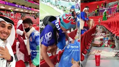 Alucinan con los aficionados de Japón en el Mundial 2022, limpian los estadios tras los partidos