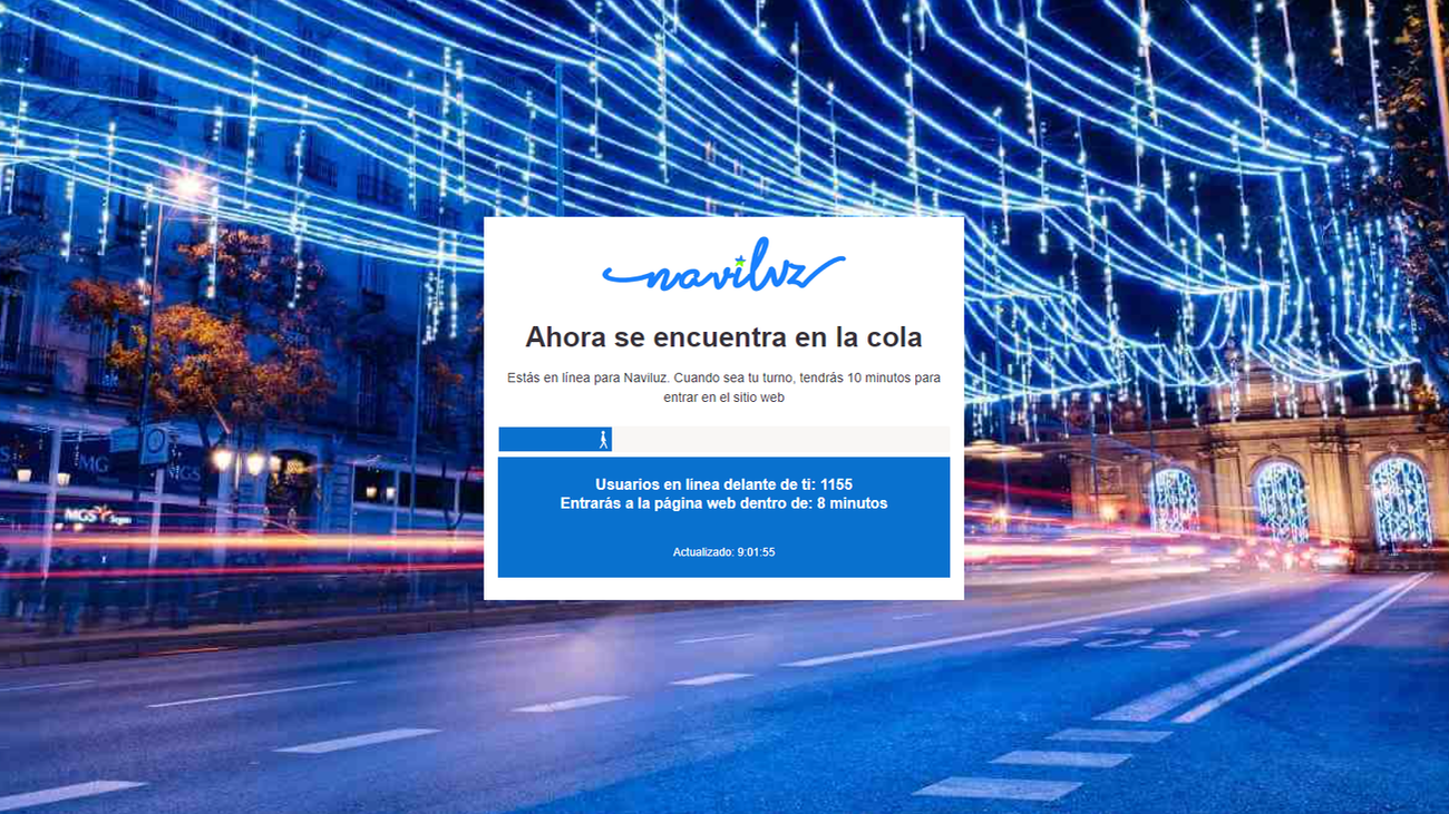 Página web de Naviluz