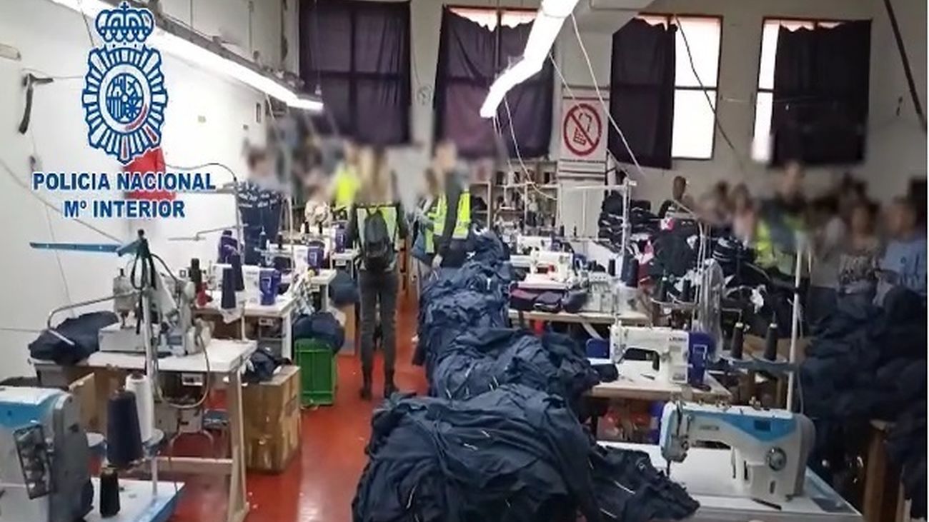Detenidas 33 personas tras desmantelar 13 talleres clandestinos en Carabanchel