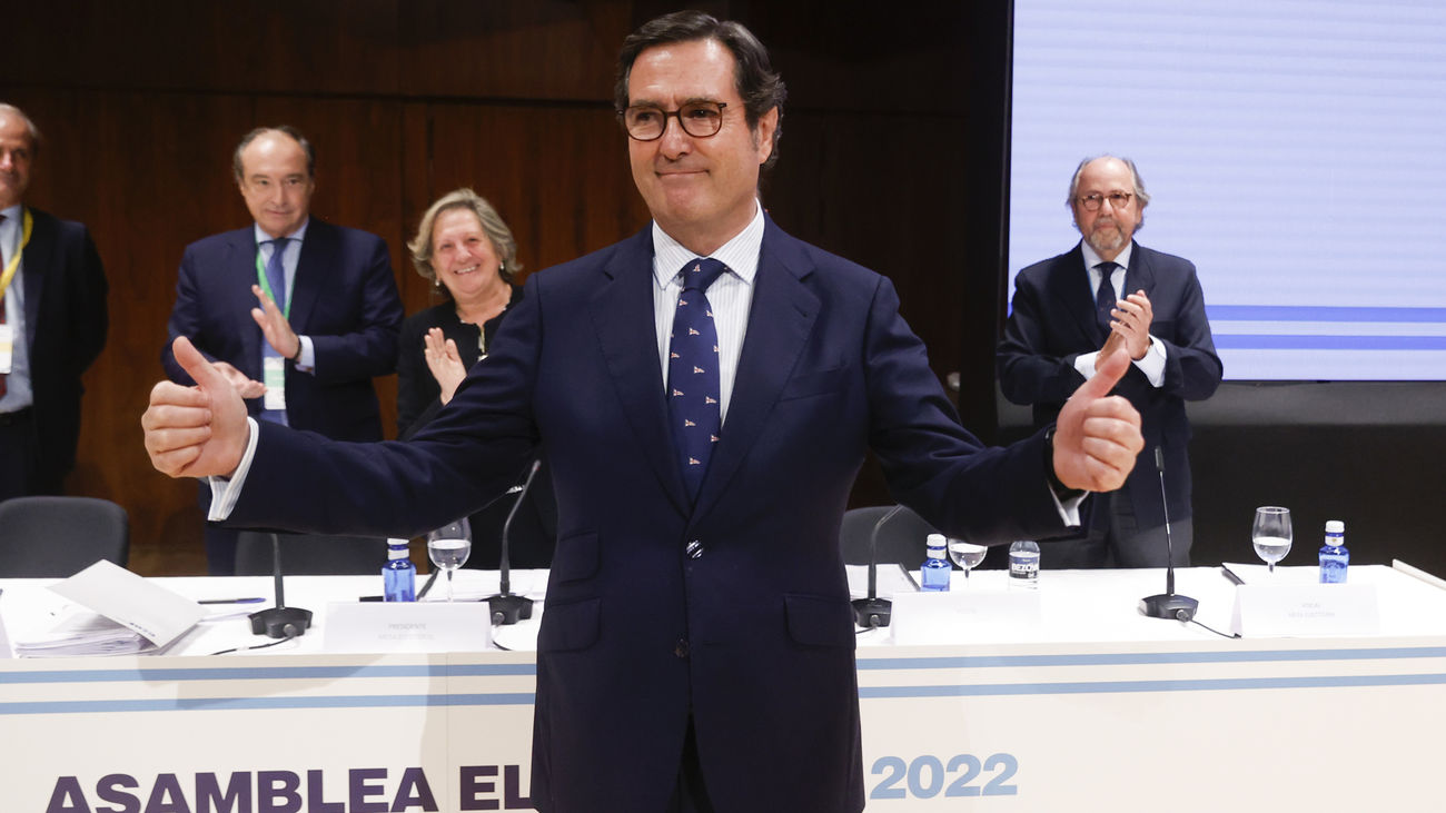 Garamendi revalida la presidencia de la CEOE para otros cuatro años más