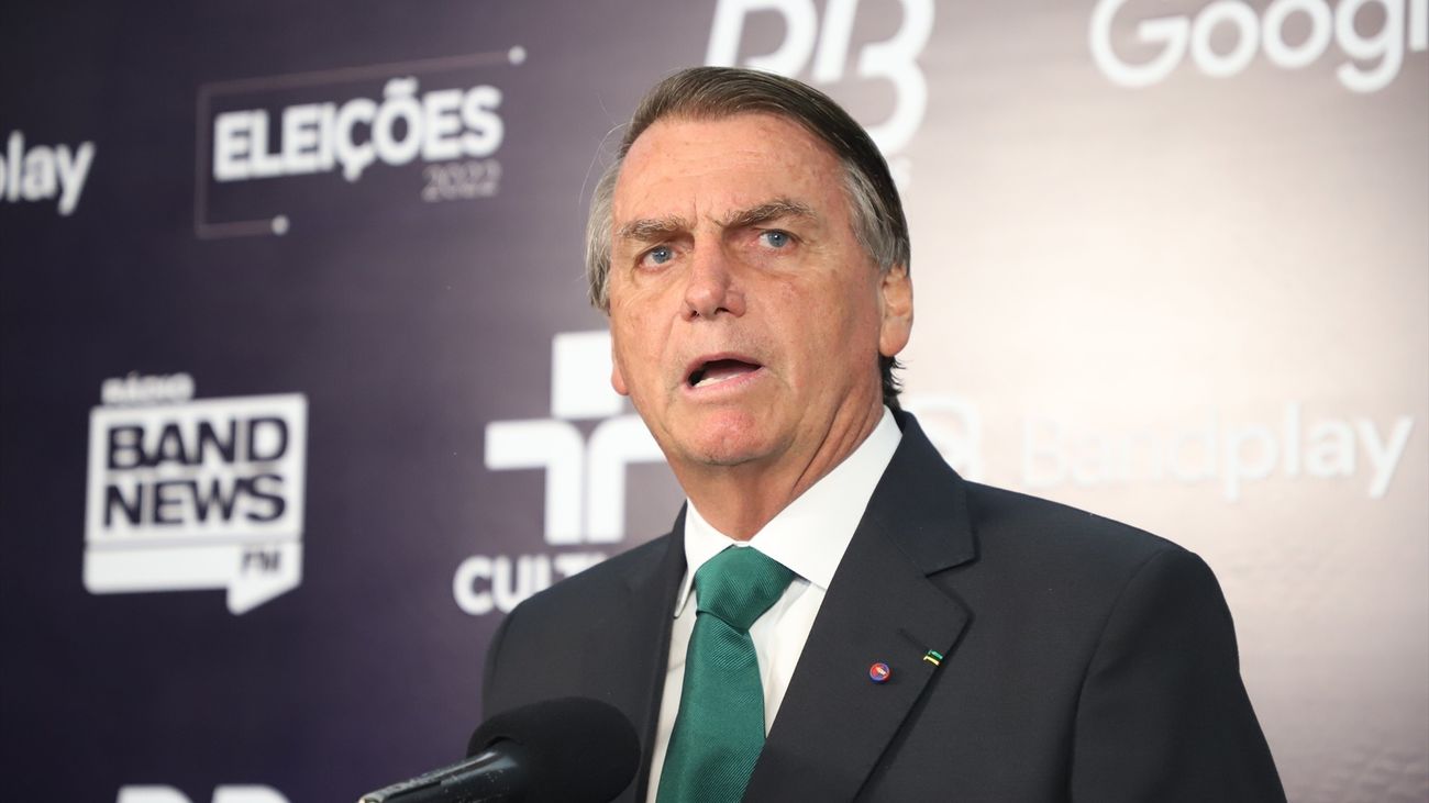 El expresidente brasileño, Jair Bolsonaro