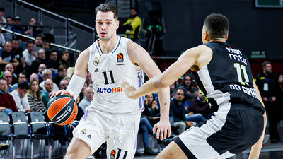 El Real Madrid gana en artillería al Partizán por 105-97