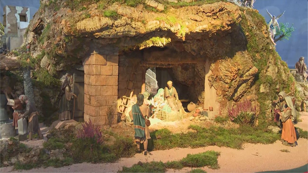 El Belén del Ayuntamiento de Madrid, abierto al público