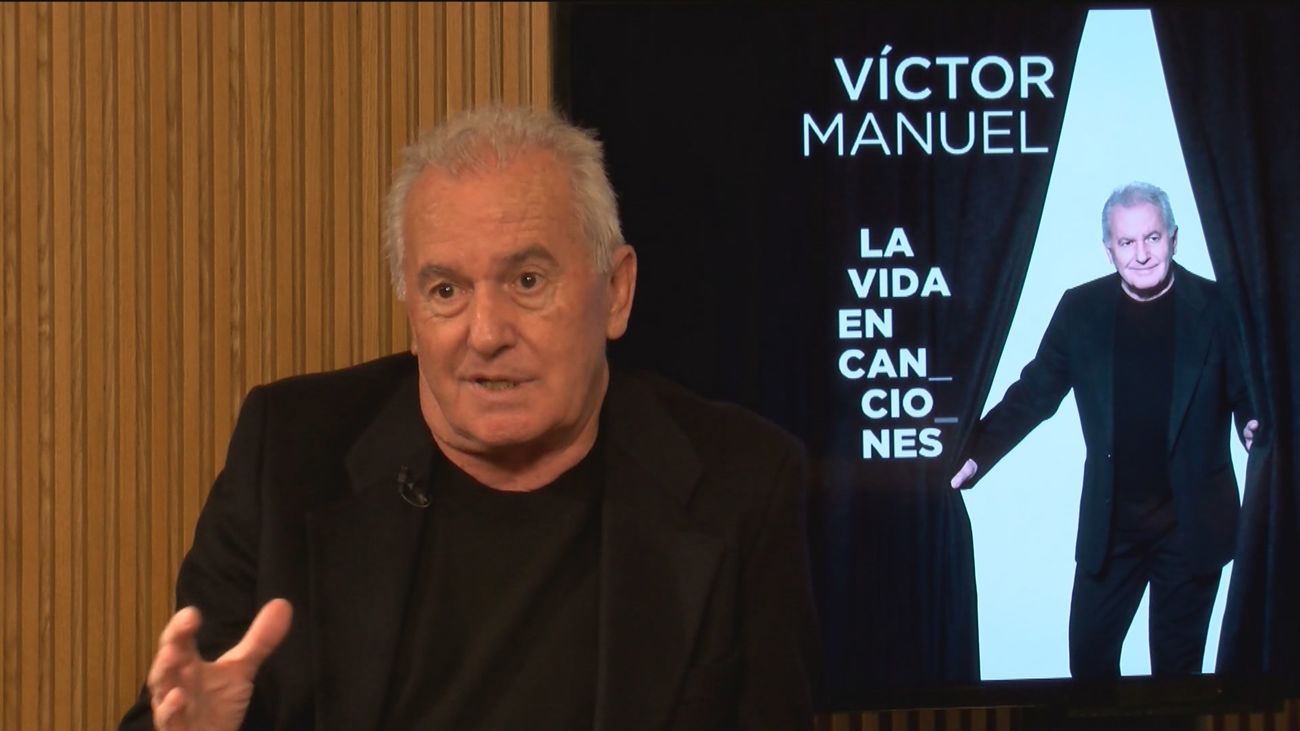 Víctor Manuel publica su retrospectiva 'La vida en canciones'