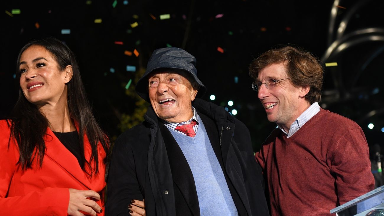 Lucio enciende la Navidad 2022 en Madrid