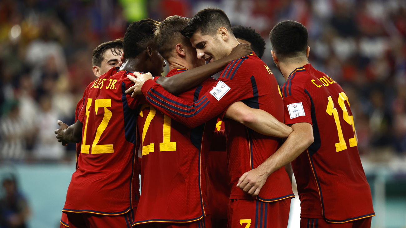 España, selección goleadora y con mayor del Mundial 2022