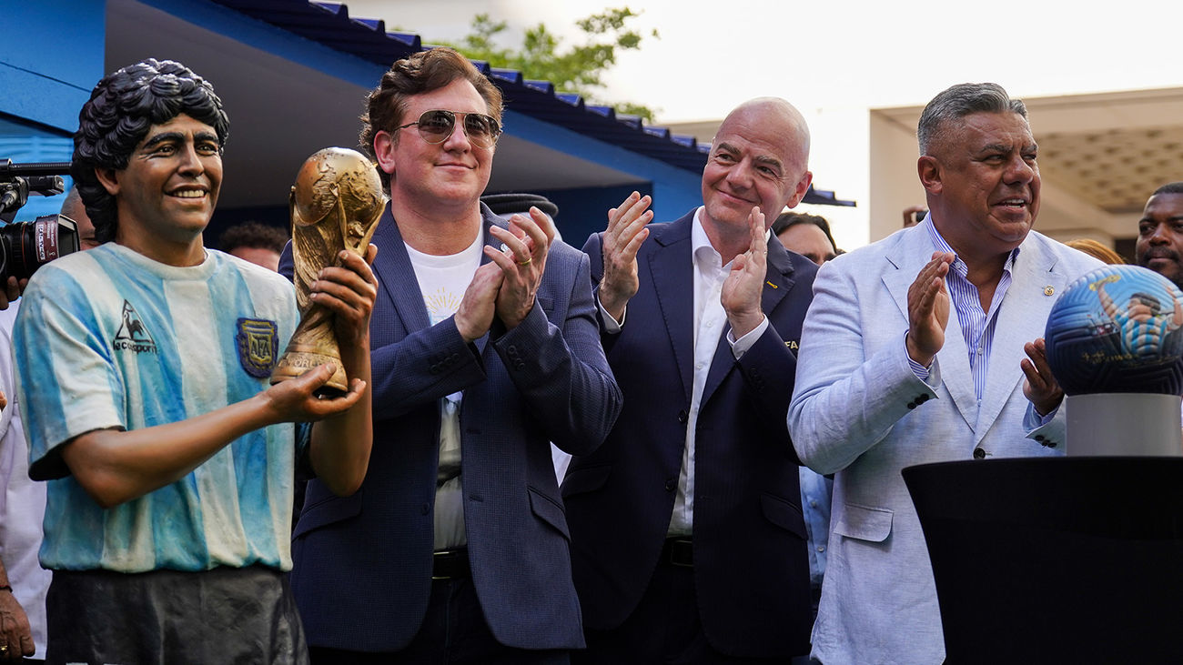 El fútbol honra a Maradona en Doha