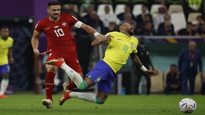 Neymar, el jugador que más faltas recibe del Mundial 2022