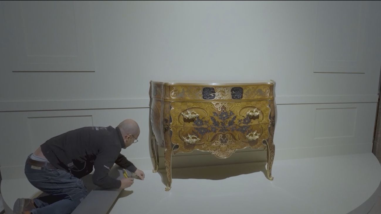 La cómoda del despacho secreto de Carlos III vuelve a ver la luz