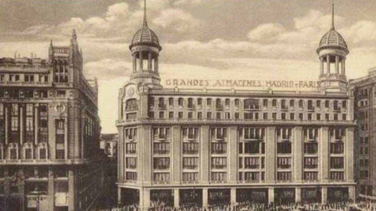 Coser y Contar:  Almacenes París-Madrid