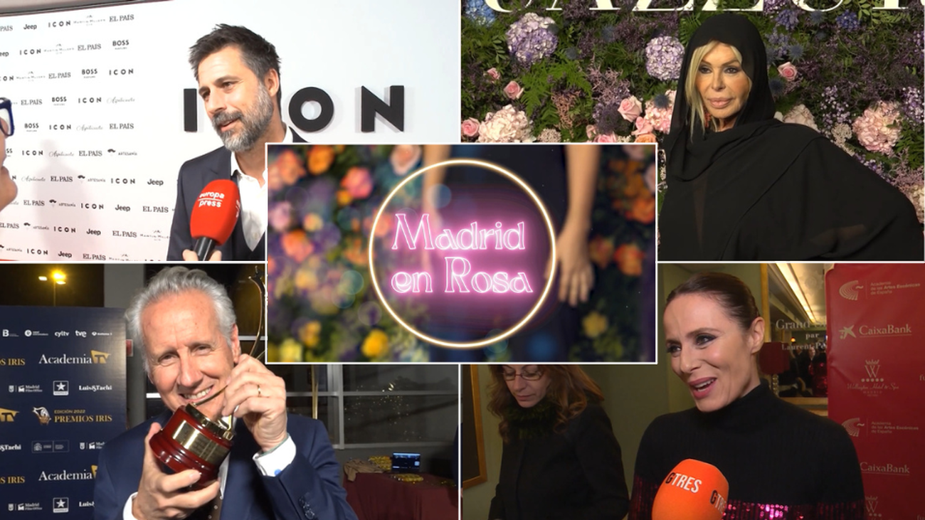 Madrid en Rosa: Premios Icon, Iris y de la Academia de las Artes Escénicas