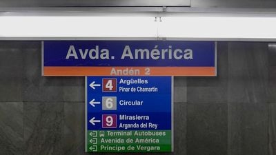 Cierre del metro de Avenida de América  entre el 3 y el 18 de diciembre para retirar amianto de los andenes