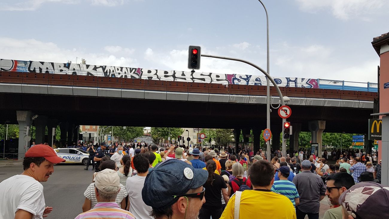 Exigen a Almeida que derribe el scalextric de Vallecas tal y como preveía Gallardón