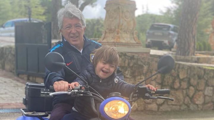 Enrique Cerezo comparte su experiencia junto a su nieto / Telemadrid