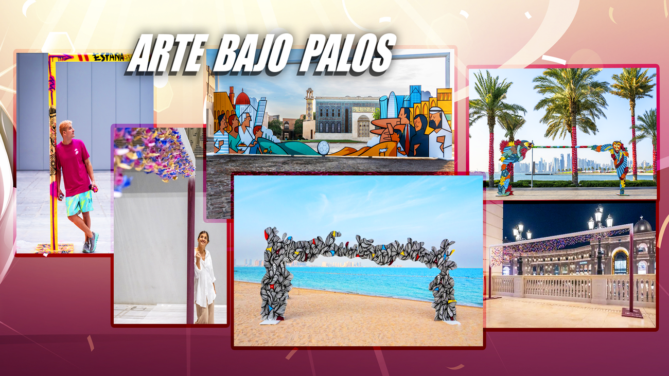 Porterías artísticas en Catar