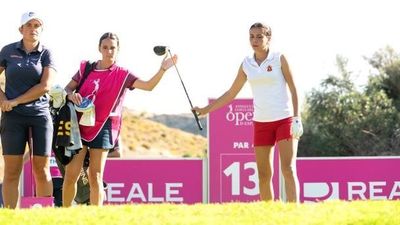 La madrileña Cayetana Fernández, quinta, sensación del Open de España de golf