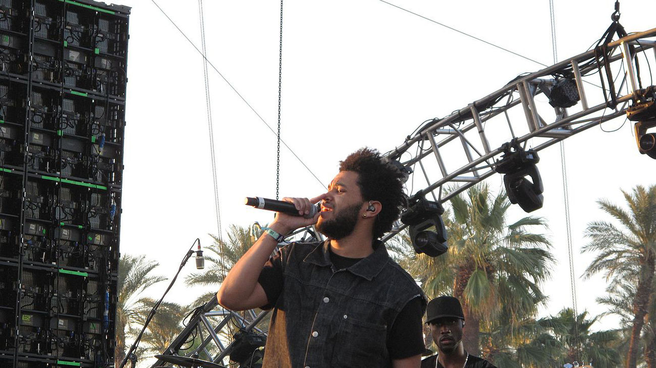 El artista The Weeknd