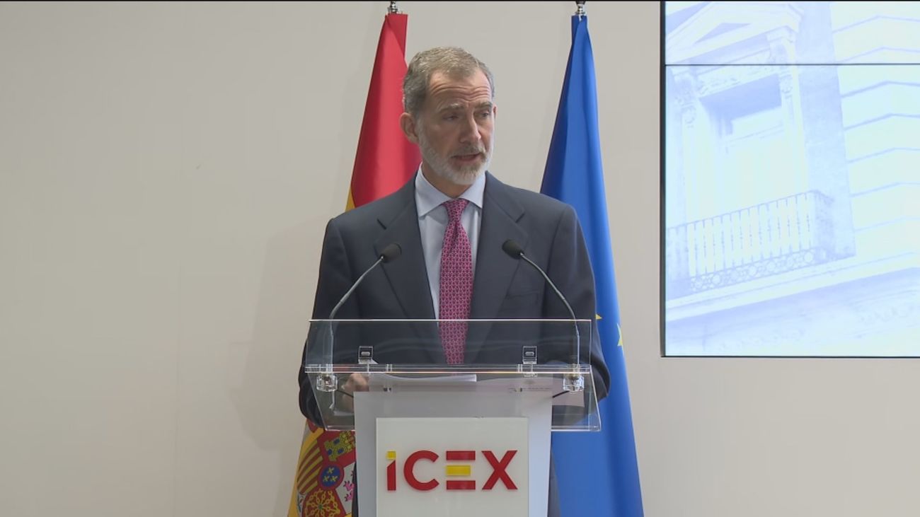 El rey elogia al ICEX por ayudar a que España sea un país “abierto y dinámico”