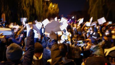 Las protestas contra el cero covid se extienden en China con gritos contra el régimen