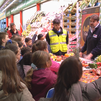 Mercamadrid abre una escuela de fruta para los más pequeños