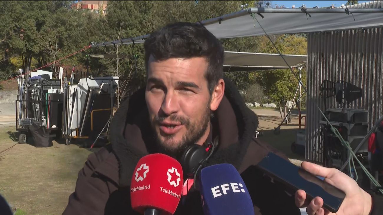 Mario Casas rueda en Madrid Río su primera película como director