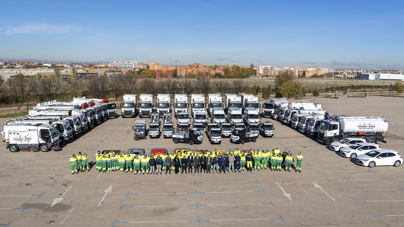 Torrejón mejora el servicio de limpieza viaria y recogida de basuras