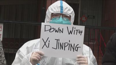 Se intensifican en China las protestas contra la política 'cero covid' de Xi Jinping