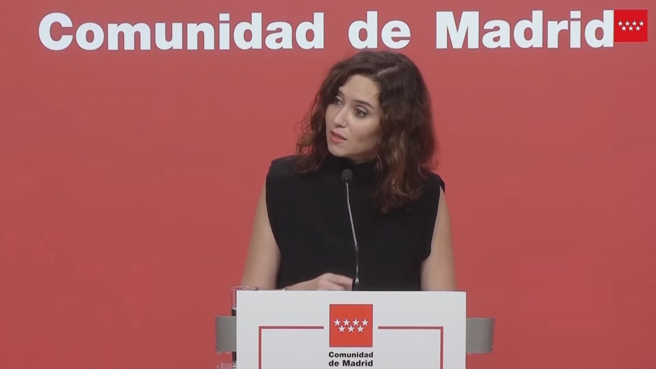 Ayuso, sobre Sánchez: "Vamos camino de una dictadura sometidos por un tirano que pone en peligro el Estado de Derecho"