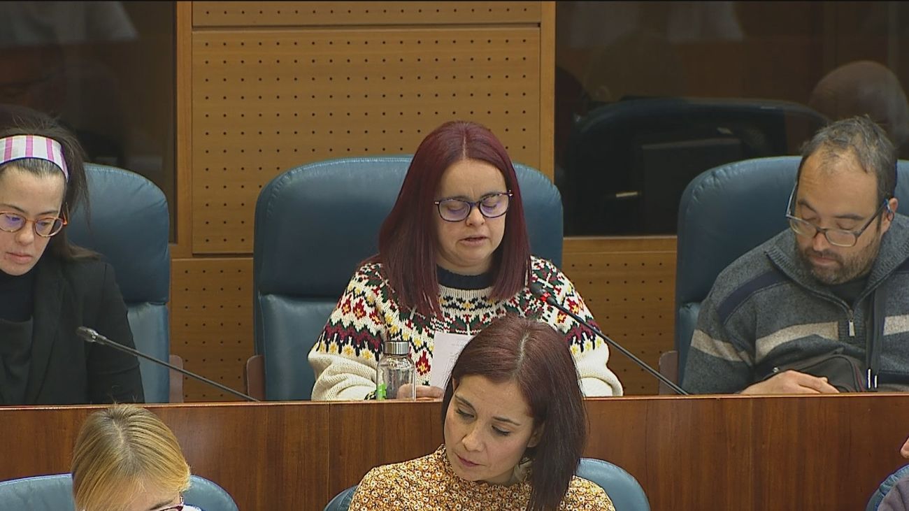 Personas con discapacidad luchan por sus derechos en la Asamblea