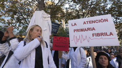 Ola de protestas de los médicos en toda España