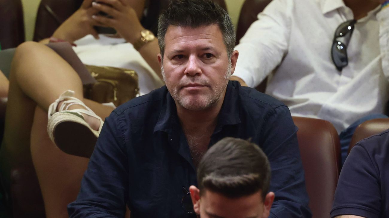 El humorista Héctor de Miguel conocido como Quequé durante la primera jornada de la 26 edición del Debate sobre el Estado de la Nación, en el Congreso de los Diputados,