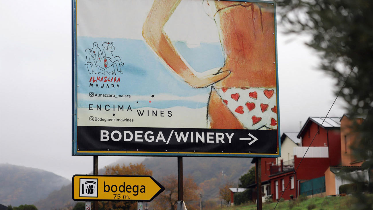 El Ministerio de Igualdad censura por "sexista" la publicidad de una bodega del Bierzo