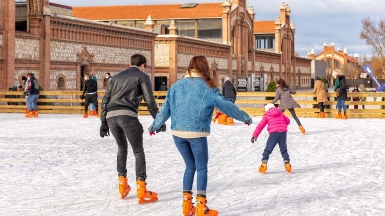 Pista de hielo en Matadero