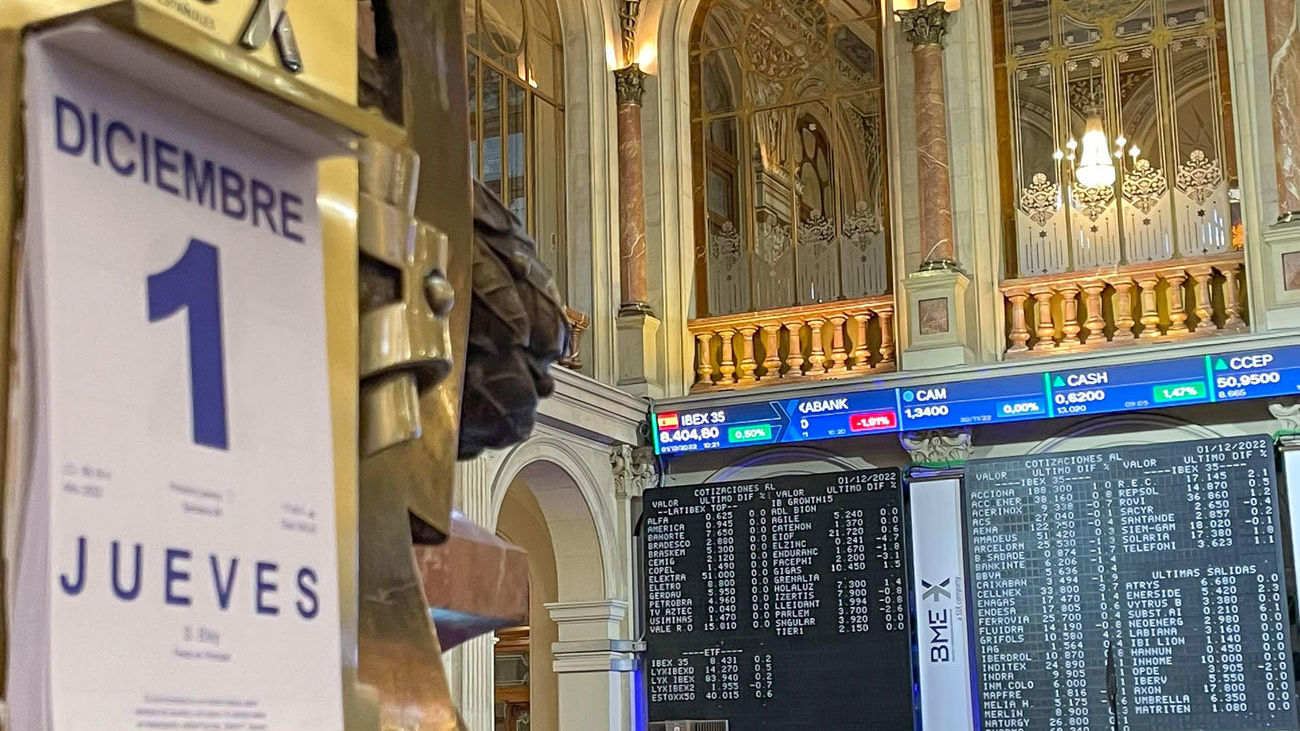 El Ibex 35 inaugura diciembre con alzas del 0,78%